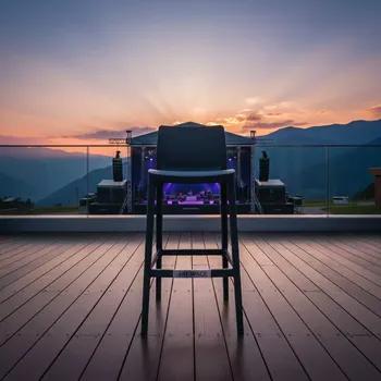 Аренда Стул полубарный пластиковый Swing AV в Green Flow Hotel — ART SPACE