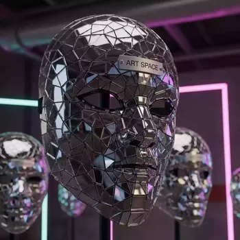 Аренда Маски зеркальные в стиле disco в Radisson Blu Resort & Congress Centre — ART SPACE
