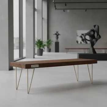 Аренда Скамья MAR BCH st001 W коричнево бежевый в комплексе «Дагомыс» — ART SPACE