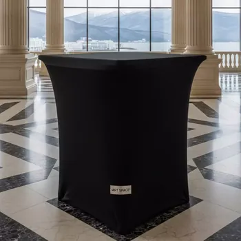 Аренда Чехол стрейч на стол 1800х750 мм черный в Imeretinskiy Hotel — ART SPACE
