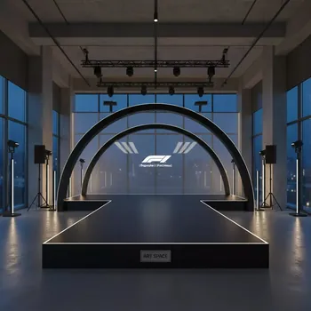 Аренда Сцена арочная 20х14 м черная в Pullman Sochi Centre — ART SPACE