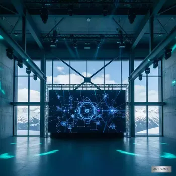 Аренда Светодиодный экран LED P2,6 для зала на площадке Rosa Peak (2320м) — ART SPACE