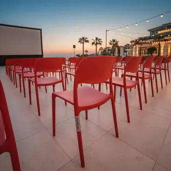 Аренда Стул Вега пластиковый красный в Swissôtel Resort Sochi Kamelia — ART SPACE