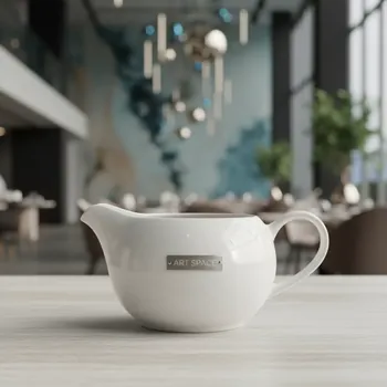 Аренда Соусник с ручкой белый 300 мл в Swissôtel Resort Sochi Kamelia — ART SPACE