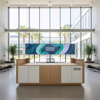 Аренда Мебель для регистрации в Delta Sirius — ART SPACE