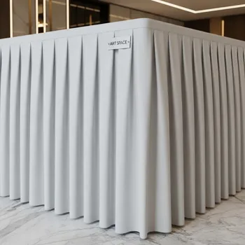 Аренда Юбки банкетные фуршетные белые 2,5 м в Mantera Supreme — ART SPACE