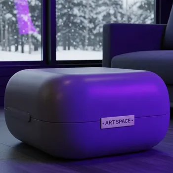 Аренда Столик пластиковый кофейный Pillow Basic в ресторане «Сыроварня» — ART SPACE