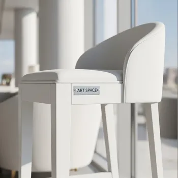 Аренда Стул барный Anji белый в Karat Resort — ART SPACE