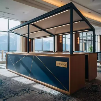 Аренда Прилавок с крышей в Golden Tulip Rosa Khutor — ART SPACE