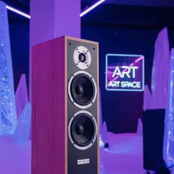 Аренда Акустическая система напольная Tannoy Mercury 7.4 light oak в санатории «Заполярье» — ART SPACE