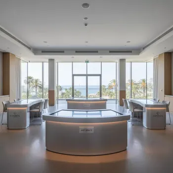 Аренда Интерактивная парта Olodim I Table 3 стола в Cosmos Sochi Hotel — ART SPACE