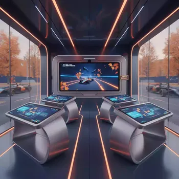 Аренда Класс интерактивный Волшебный Экран для ДОУ 4 парты в Karat Resort — ART SPACE