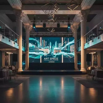 Аренда Экран LED 3x2 м P1,9 в санатории «Металлург» — ART SPACE