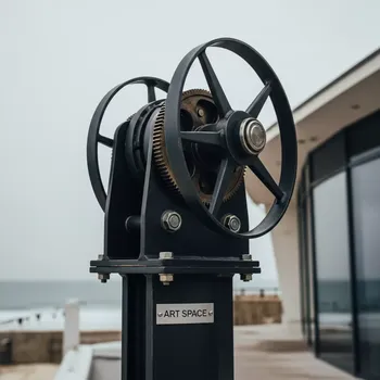 Аренда Механизм поворота зонта на 360 градусов Banana Plus 4х4 м Details в пляжном клубе Del Mar — ART SPACE