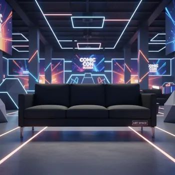 Аренда Диван трехместный Klippan черный в City Park Hotel Sochi — ART SPACE