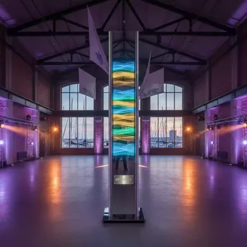 Аренда Тотем световой двигающийся на парусной регате (Сочи) — ART SPACE