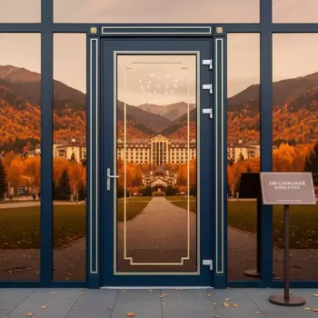 Аренда Двери одностворчатые для шатра в Golden Tulip Rosa Khutor — ART SPACE