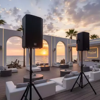 Аренда Акустическая система Behringer B212D Eurolive в пляжном комплексе VinoGrad — ART SPACE