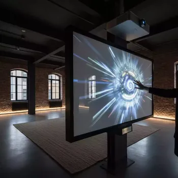 Аренда Комплект интерактивный проектор ViewSonic PS501X доска CS IR 87Ts в Stella di Mosca — ART SPACE