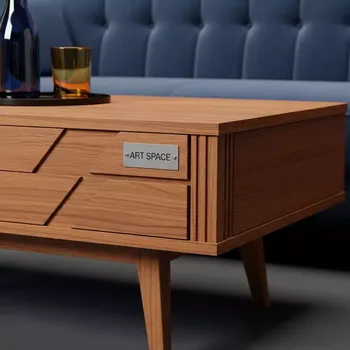 Аренда Столик кофейный деревянный Welcome в ресторане «Brunello» — ART SPACE