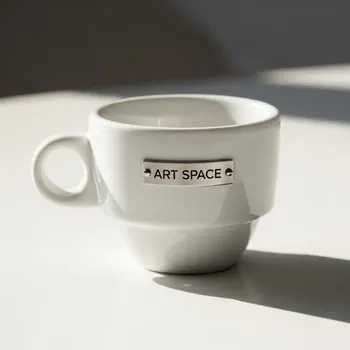 Аренда Чашка эспрессо Fat белая 60 мл в санатории «Октябрьский» — ART SPACE
