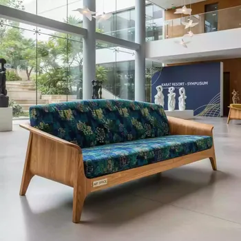Аренда Диван Аристократ из массива лиственницы в Karat Resort — ART SPACE