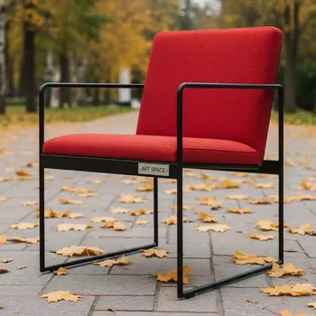 Аренда Стул Rodas black red в санатории «Русь» — ART SPACE