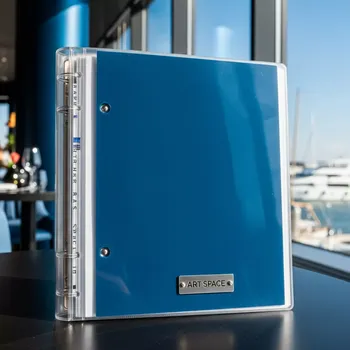 Аренда Обложки для переплета пластиковые Lamirel Transparent A4 150 мкм прозрачные в ресторане «Паруса» — ART SPACE