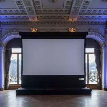 Аренда Экран для проектора с электроприводом Draper Targa HDTV 9 16 269х478 XT1000E MW на курорте «Газпром» (Альпика) — ART SPACE