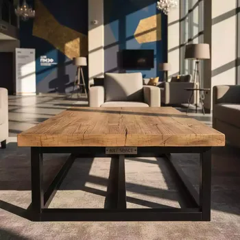 Аренда Стол журнальный Old mini Wood 120х75 в Novotel Resort — ART SPACE