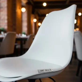 Аренда Кресло пластиковое офисное Manta в ресторане «Brunello» — ART SPACE