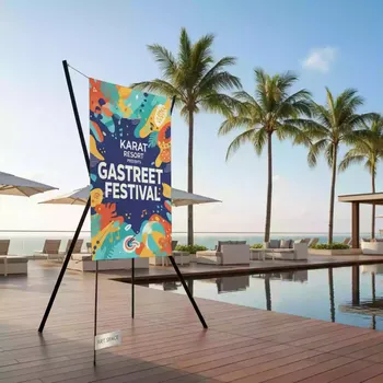 Аренда Стенд Конструкция X баннер в Karat Resort — ART SPACE