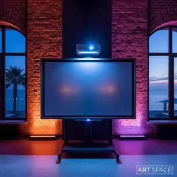 Аренда Комплект интерактивная доска SMART Board SBM787 с проектором BenQ MW855UST SBM787MW855UST на пляжных клубах Хосты — ART SPACE