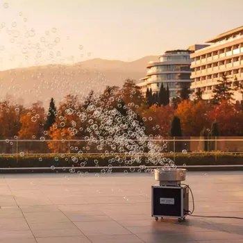Аренда Генератор мыльных пузырей Le Maitre особо производительный в Swissôtel Resort Sochi Kamelia — ART SPACE