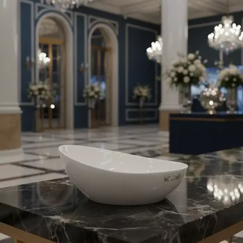 Аренда Салатник "Капля" 700 мл диаметр 240 мм длина 230 мм высота 46 мм в Stella di Mosca — ART SPACE