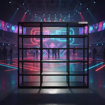 Аренда Стеллаж Covert Black 5424BK в Red Arena — ART SPACE