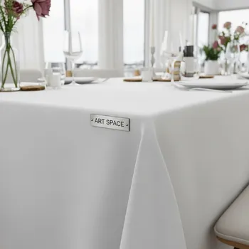 Аренда Скатерть White на стол 120х60 см 7262WT на парусной регате (Сочи) — ART SPACE