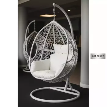 Аренда Подвесное кресло плетеное AFM 710C белое в Radisson Hotel Rosa Khutor — ART SPACE
