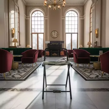 Аренда Табурет складной Green Glade РС210 камуфляж в Boutique Hotel PORTUM 1905 — ART SPACE
