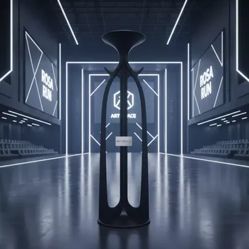 Аренда Вешалка напольная Офис Грация 680 черная в VK Stadium Sirius — ART SPACE