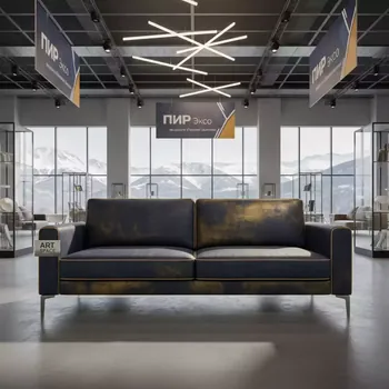 Аренда Диван Марсель экокожа 1500x600 на курорте «Газпром» (Альпика) — ART SPACE