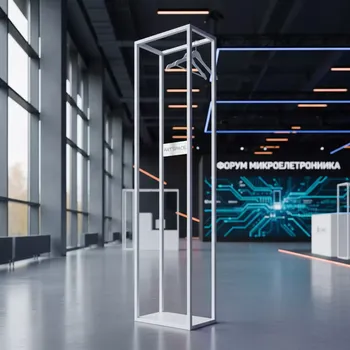 Аренда Вешалка напольная Minimal White Vers 4 в МФК «Горный» — ART SPACE