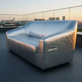 Аренда Диван двухместный Andrian silver mokka в ресторане «D.O.M» — ART SPACE