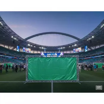 Аренда Стенка для садового тента Green Glade 195х295 м полиэстер с москитной сеткой зеленая на арене «Фишт» — ART SPACE