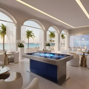 Аренда Стол интерактивный Уникум 2 24 Windows в пляжном клубе Del Mar — ART SPACE