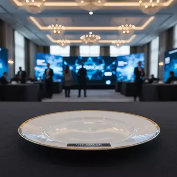 Аренда Тарелка Верди gold кант 20,5 см в отеле Hyatt Regency Sochi — ART SPACE