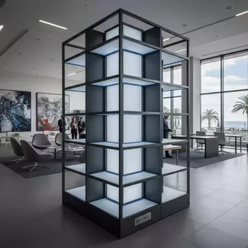 Аренда Стеллаж гондола островная со стенками Евро в Cosmos Sochi Hotel — ART SPACE