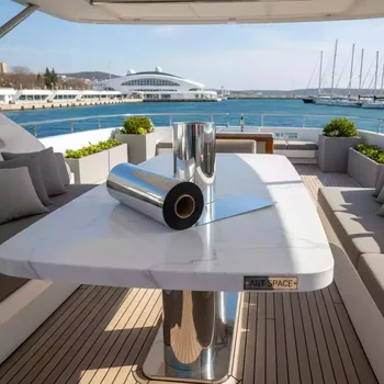 Аренда Фольга для горячего тиснения HX507 BL 170 100 мм на VIP теплоходе (Морпорт Сочи) — ART SPACE