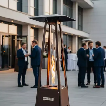 Аренда Обогреватель газовый уличный St?lleh Pyramid x3 Bronse в Golden Tulip Rosa Khutor — ART SPACE