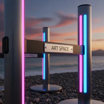 Аренда Столбики для открытия на пляже «Ривьера» — ART SPACE